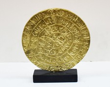 Phaistos disc Bronze sculpture