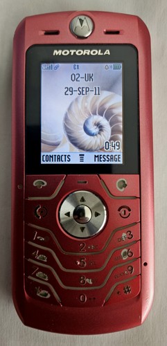 Retro pink motorola slvr - pink, l6