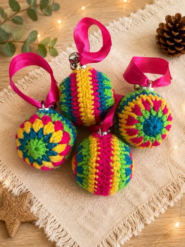 Set handmade crochet - set, 4