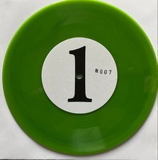 The Damned - Peel Sessions 1979/80 7" Green Marble Vinyl Wrap Around Sleeve