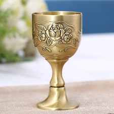 Large Goblet Metal White Wine