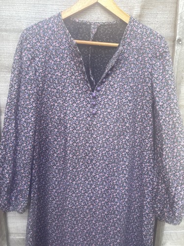 Vintage long sleeve maxi - long, dress