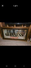 Vintage Guiness Bar Mirror