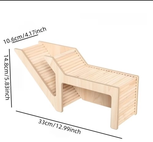 Wooden hamster platform - wooden,