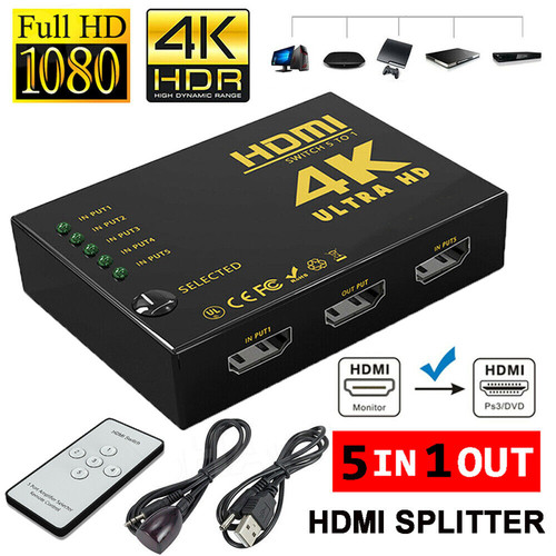Hdmi switch switcher - 4k,