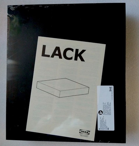Ikea floating wall shelf black - floating,