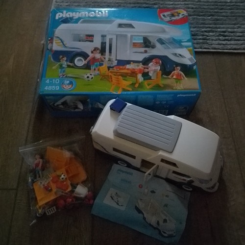 Playmobil motorhome 4859 boxed - motorhome,