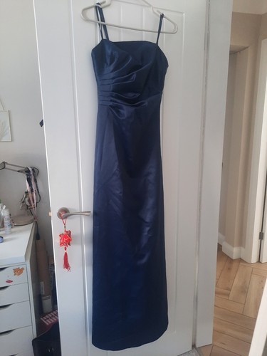 Navy maxi occasion prom dress - occasion,