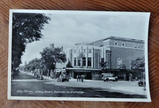 Postcard Barrow in Furness Ritz Corner Abbey Rd  RP Old Cinema Bert Wests Van