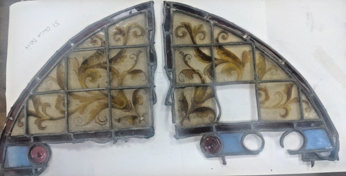 Stained glass 1900 reclaimed - stained,