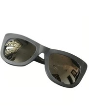 3.1 Phillip Lim Oversized Smoke Mirror Grey Unisex Sunglasses