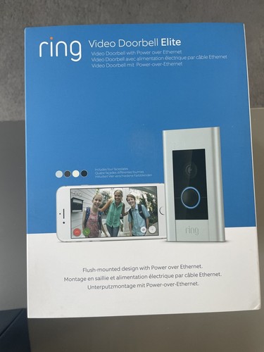 Ring video doorbell elite - doorbell,