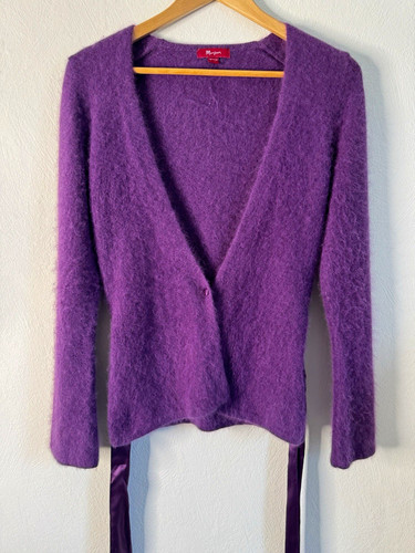 Monsoon purple wool angora - monsoon,