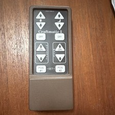 Craftmatic Remote Control