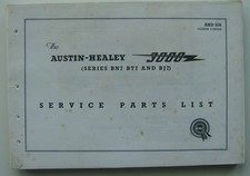 Austin Healey 3000 BN7 BT7 BJ7