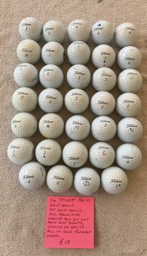 Titleist prov1 golf balls - 34,