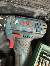 Bosch Professional GSR 12V-15 Cordless Drill Driver 2xbattery Charger Case Bits