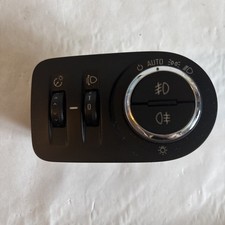 Vauxhall Corsa E Headlight Switch Controls Fog Light Switch Control 13470454