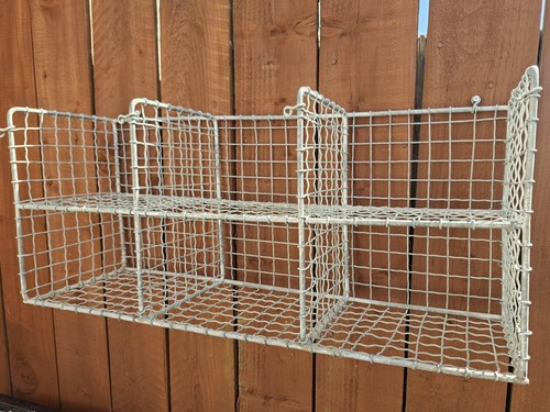 Vintage galvanised wire mesh - galvanised,