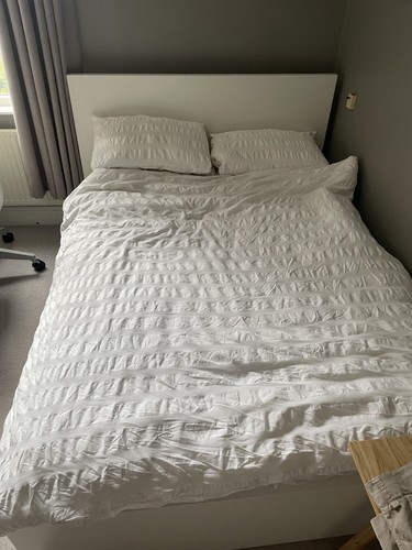 Ikea malm double - bed, frame