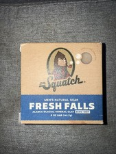 Dr. Squatch FRESH FALLS Men's Natural Soap - ZERO GRIT - 5 OZ BAR (141.7 g)