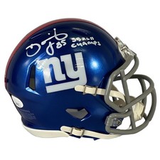 David Tyree autographed signed inscribed Mini Helmet New York Giants JSA COA