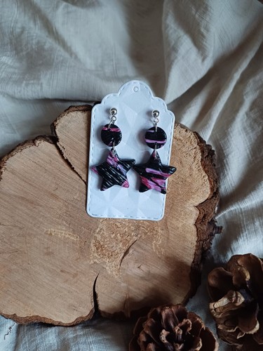 Black and pink - and,