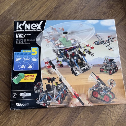 Nex combat crew - k’nex, 5-in-1