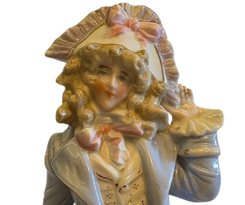 Antique ceramic bisque - antique, dandy