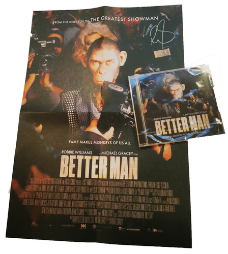 Robbie williams signed - robbie,