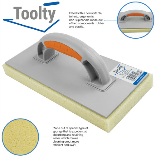 Sponge float plastering - sponge,