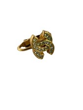 Vintage Chanel CC Earrings