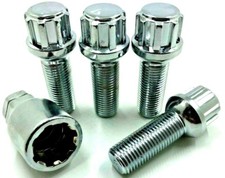 4 X ALLOY WHEEL LOCKING BOLTS