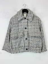 H&M Cream Multi Cropped Tweed