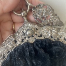 Antique Dutch Silver Chatelaine Bag