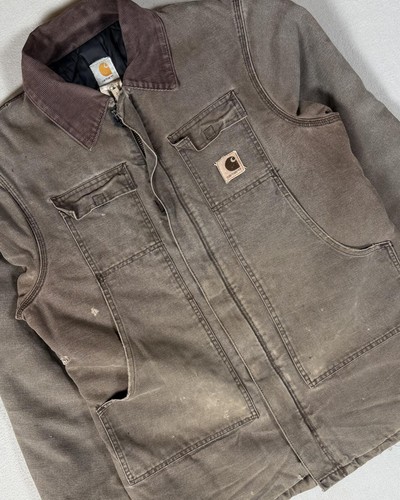 Carhartt blanket lined chore - carhartt, blanket-lined