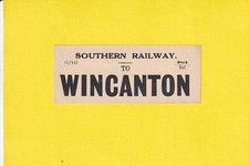 WINCANTON - SR - RAILWAY