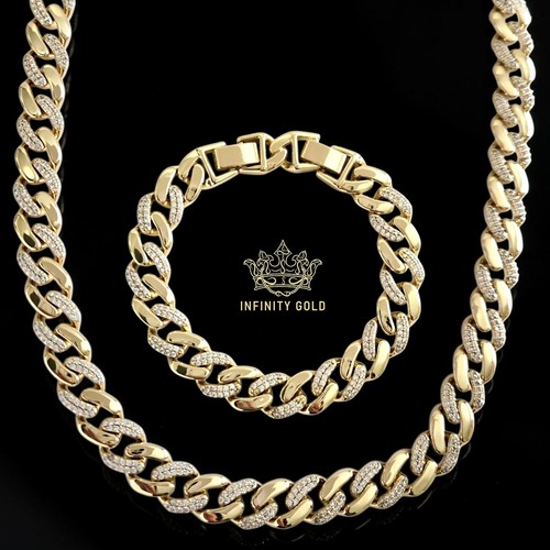 10mm iced miami cuban - cz,