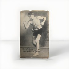 Vintage 1921 Ad Wolgast Boxer