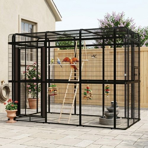 07ft large walk in bird - 10.07ft,