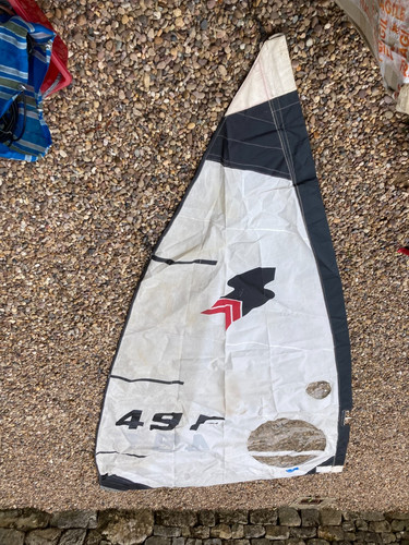 Vintage 49er skiff sail - 49er, nylon