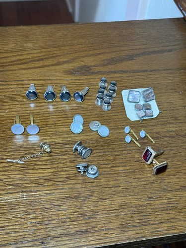 Mod vintage cufflinks studs - mod,