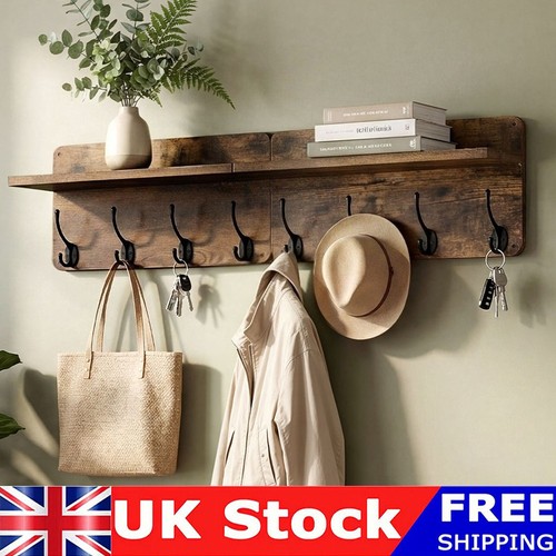 Wall hanging coat rack with - hanging,