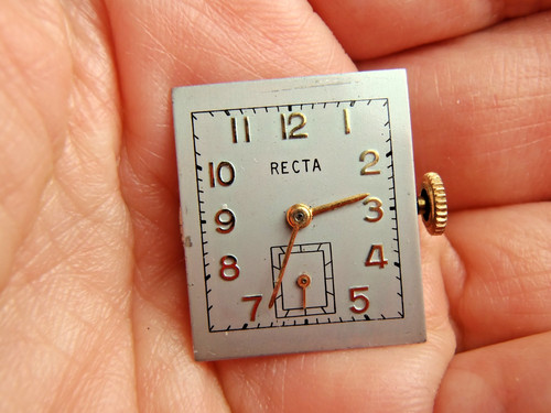 Recta mechanical manual watch - mechanical,