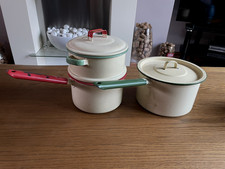 VINTAGE ENAMELWARE DOUBLE