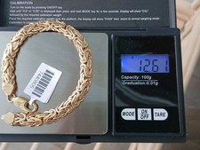 9ct Yellow Gold Byzantine