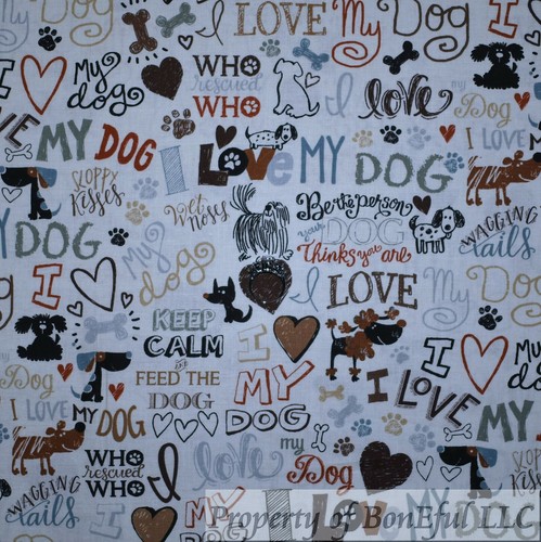 Boneful fabric cotton - boneful, fq