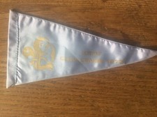 Vintage Scout Burgee Pennant Flag Commemorating Kent Challenge Jamboree 1973