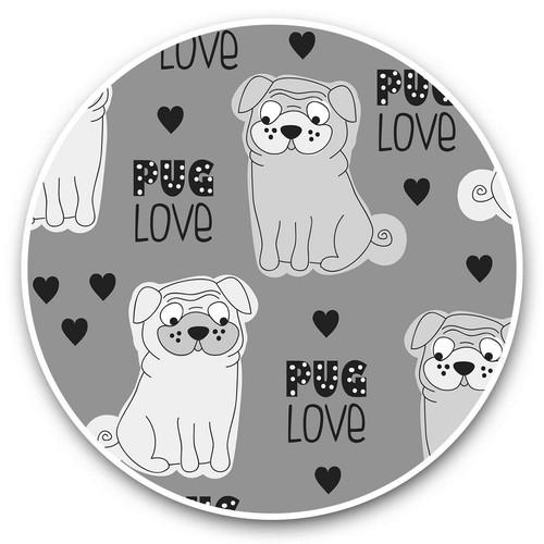 Vinyl stickers 10cm - 10cm, (bw)