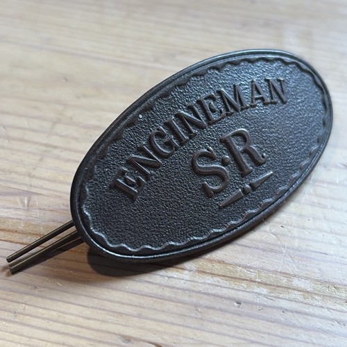 Vintage engineman cap badge - vintage,